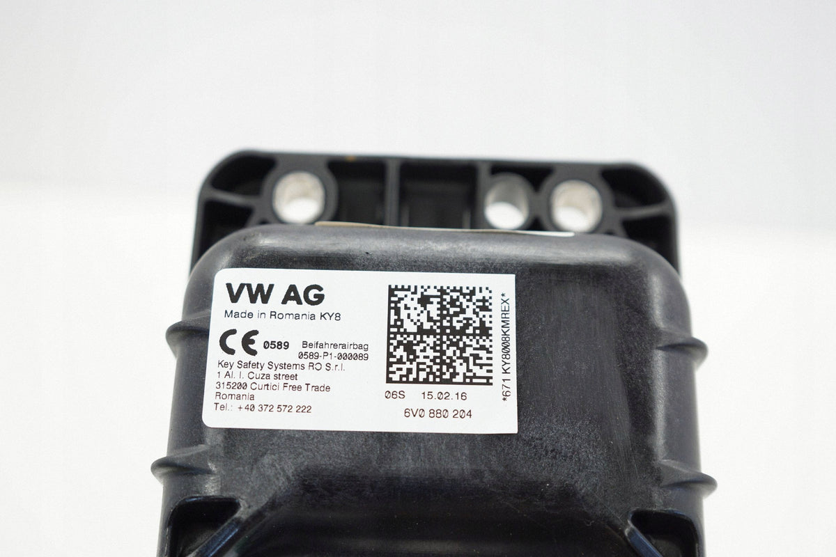 SKODA FABIA III 16R AIRBAG PASSENGER CUSHION 6V0880204