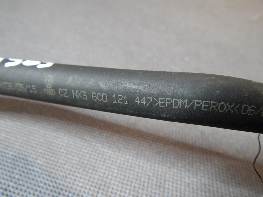 SKODA FABIA III HOSE WATER HOSE 6C0121447