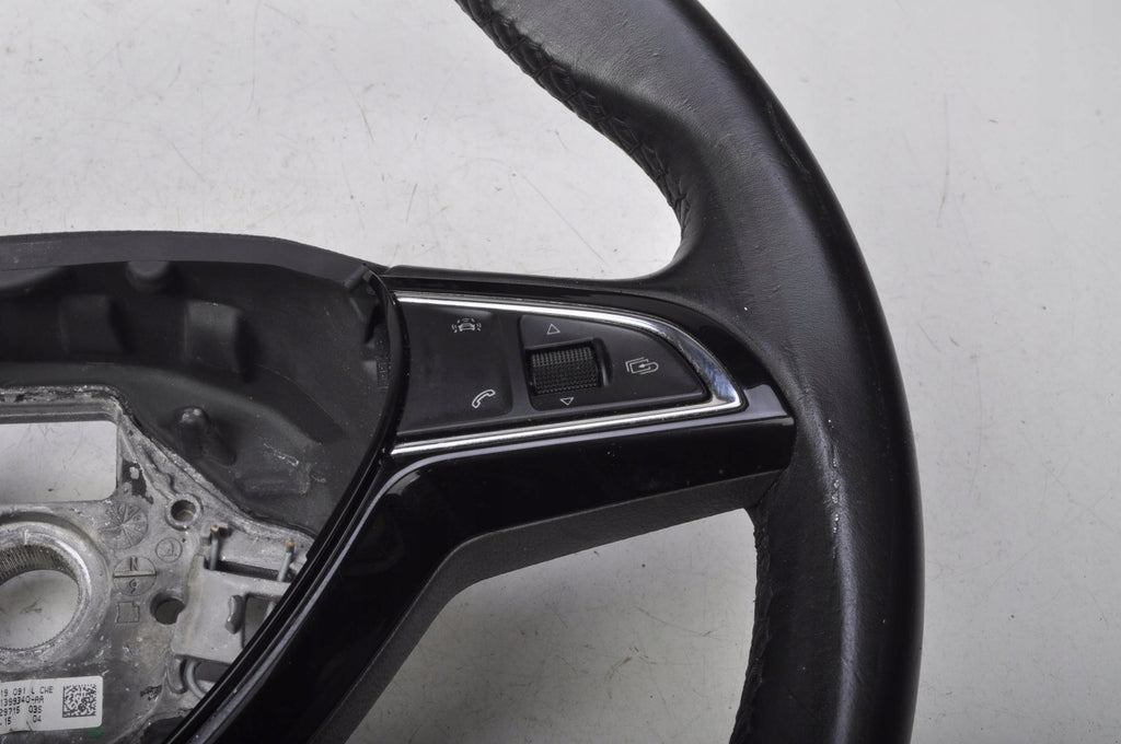 SKODA FABIA III LEATHER STEERING WHEEL