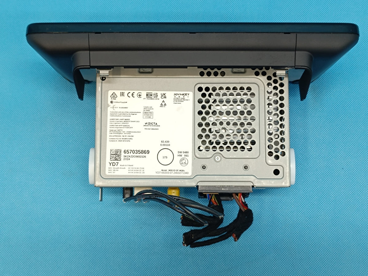SKODA KAMIQ 2024 R LIFT 1,5 TSI 110KW NAVIGATION RADIO DISPLAY 657035869