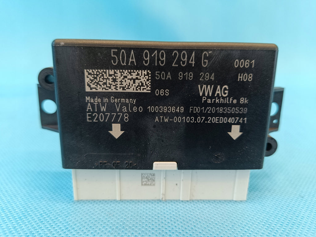 SKODA KAROQ 1,5 TSI 110KW 2020 R MODULE DRIVER PDC 5Q0919294G