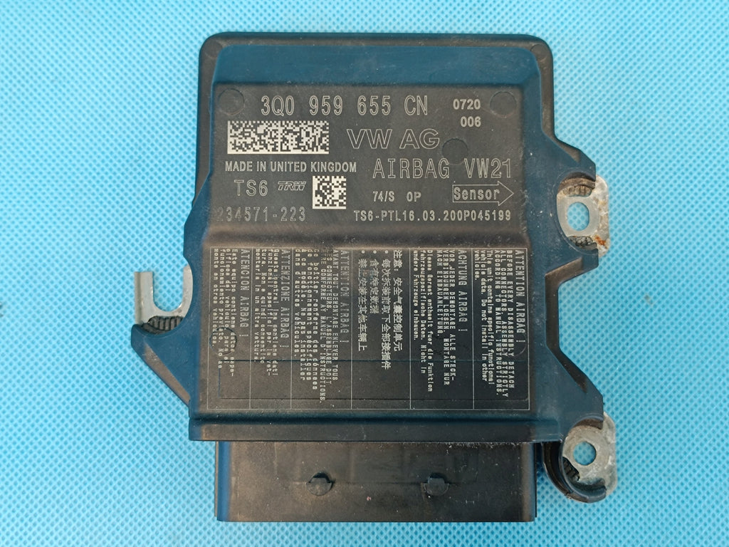 SKODA KAROQ 1,5 TSI 110KW 2020 R SENSOR MODULE AIRBAG 3Q0959655CN