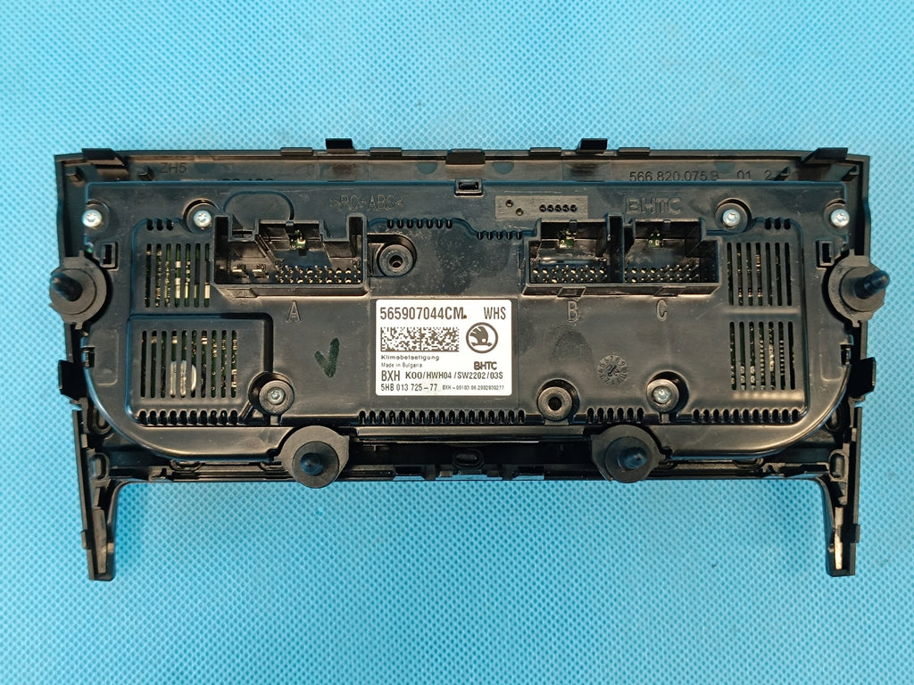 SKODA KAROQ 1,5 TSI 2020 R AIR CONDITIONING PANEL DECOR 5HB013725 565907044CM