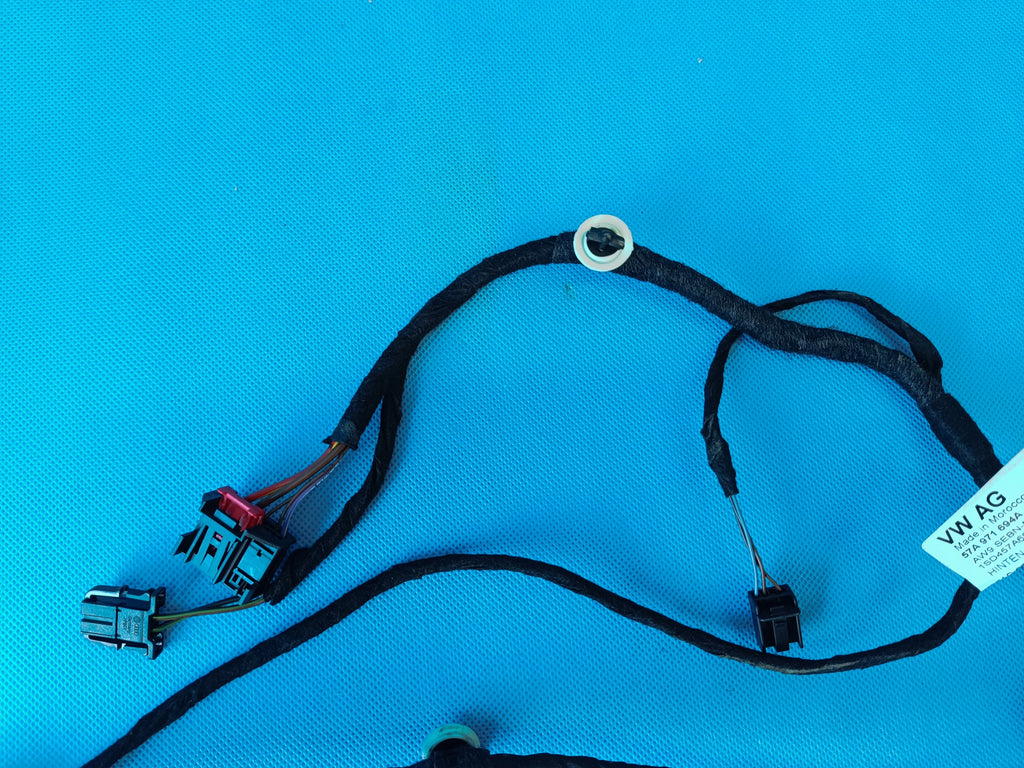 SKODA KAROQ 2020R 1,5 TSI 110KW DOOR HARNESS RIGHT REAR 57A971694A