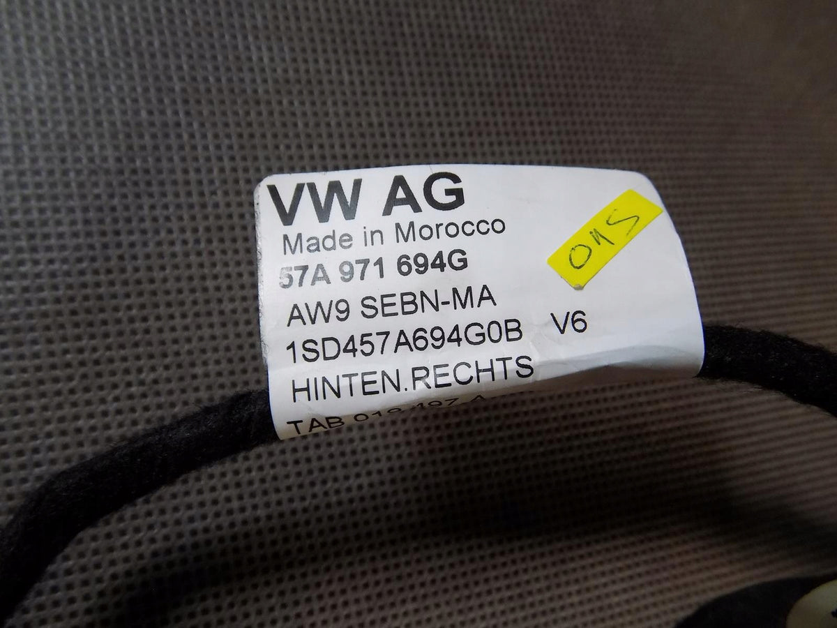 SKODA KAROQ DOOR HARNESS RIGHT REAR 57A971694G