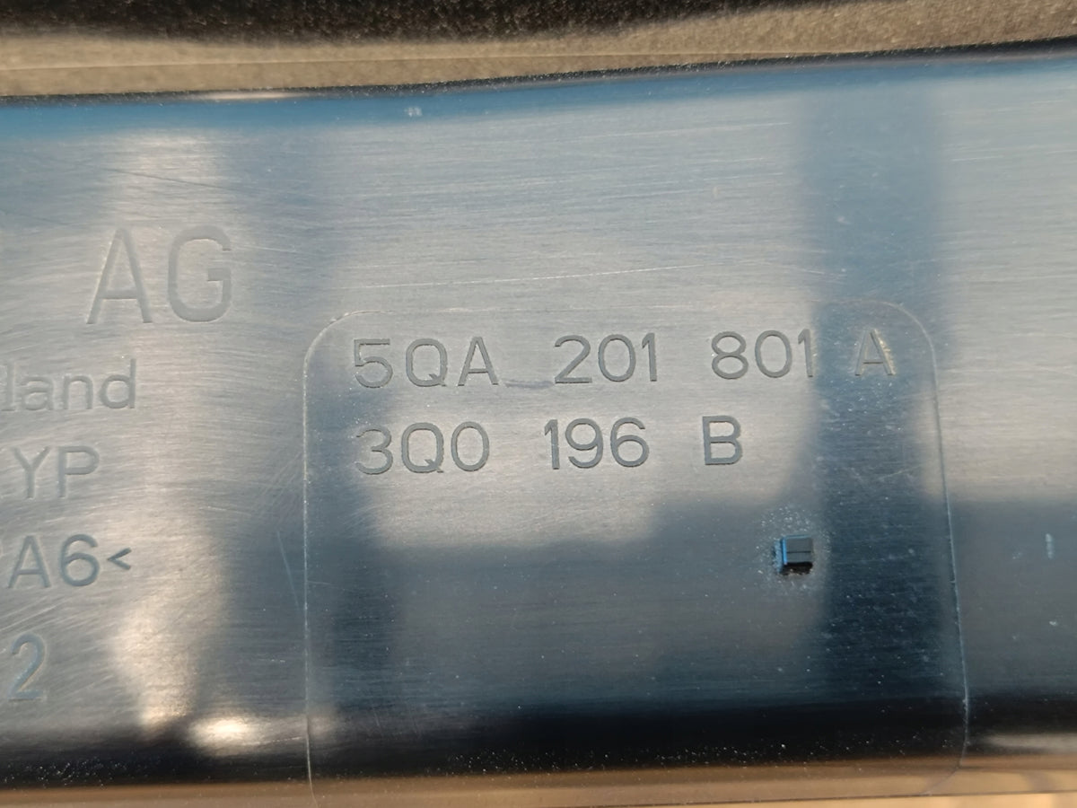 SKODA KODIAQ 1 1.5 TSI 110KW 2020 R CARBON FILTER 5QA201801A