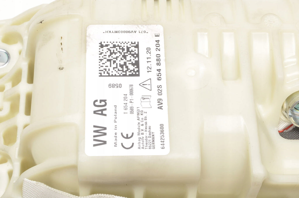 SKODA MERGES PASSENGER AIRBAG 654880204