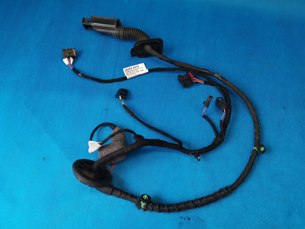 SKODA OCTAVIA 4 IV 2022R 2.0TDI 4X4 110KW DOOR HARNESS LEFT REAR 5E3971693AC