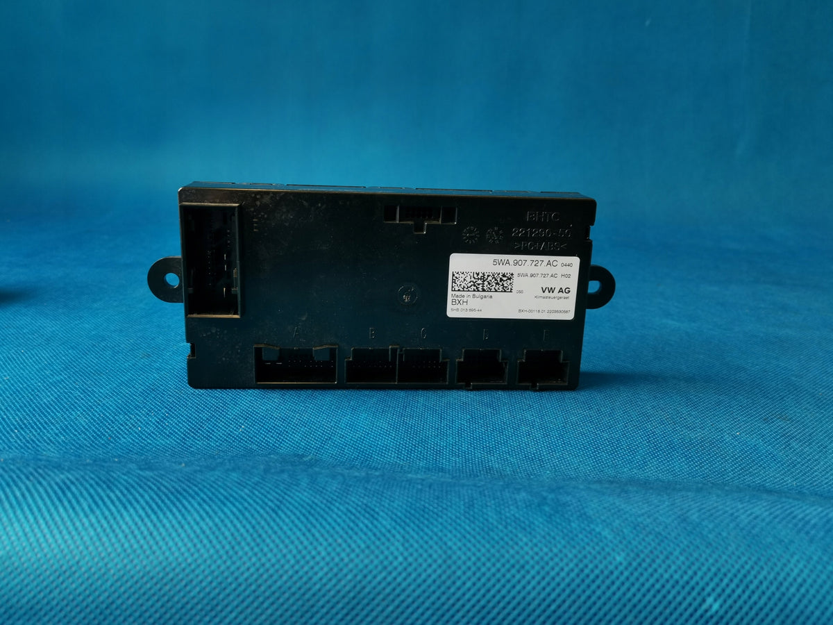 SKODA OCTAVIA 4 IV 22R 2.0TDI 4X4 MODULE AIR CONDITIONING CONTROLLER 5WA907727AC