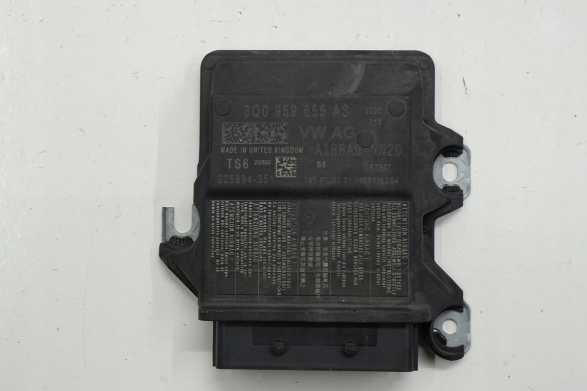 SKODA OCTAVIA III 12-16R SENSOR MODULE AIRBAG 3Q0959655AS