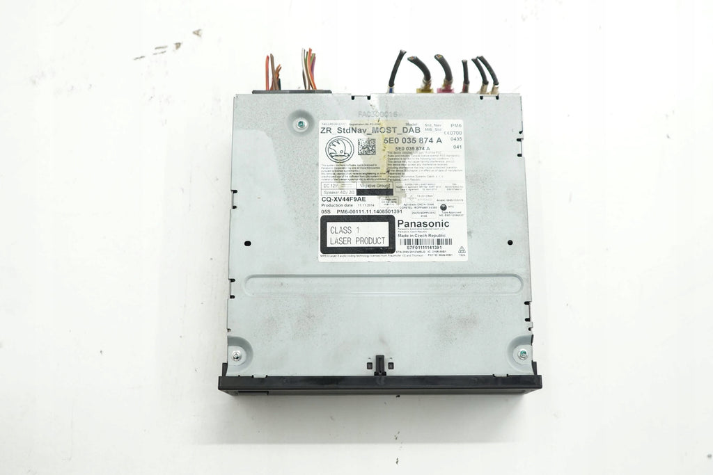 SKODA OCTAVIA III 14R READER CD CHANGER 5E0035874A