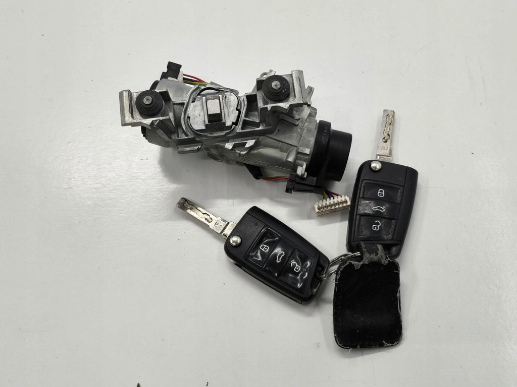 SKODA OCTAVIA III 16R IGNITION KEY 1.6TDI 1K0905851 5Q0905865