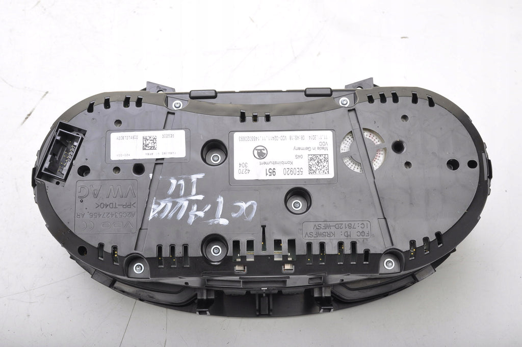 SKODA OCTAVIA III 2.0 TDI COUNTER CLOCKS 5E0920951