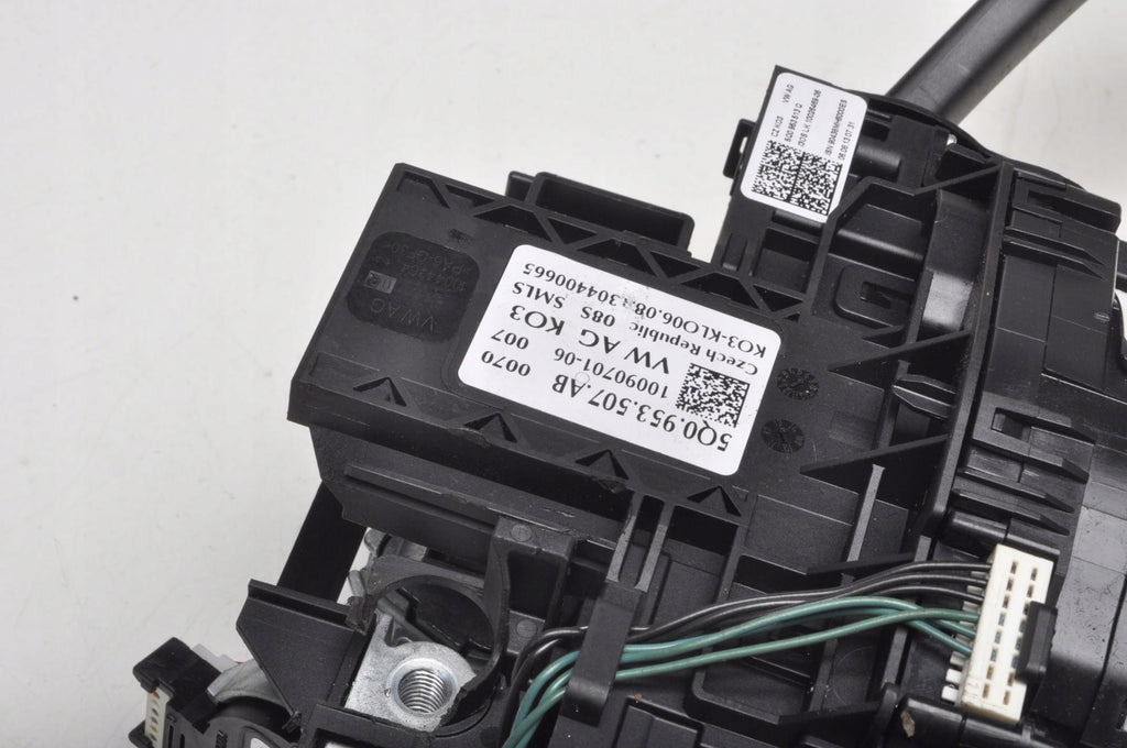 SKODA OCTAVIA III COMBINATION SWITCH 5Q0953507AB KEYS TAPE
