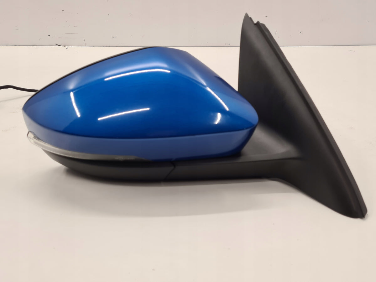 SKODA OCTAVIA III HB MIRROR RIGHT 9PIN LF5W ENGLISH