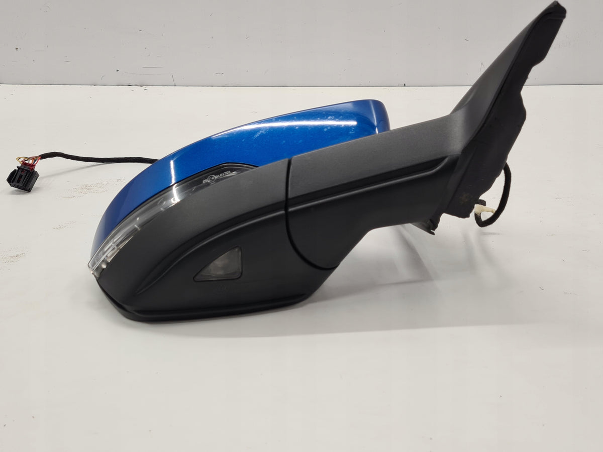 SKODA OCTAVIA III HB MIRROR RIGHT 9PIN LF5W ENGLISH