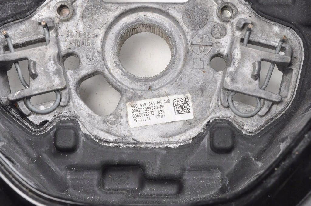 SKODA OCTAVIA III LEATHER STEERING WHEEL 5E0419091AA