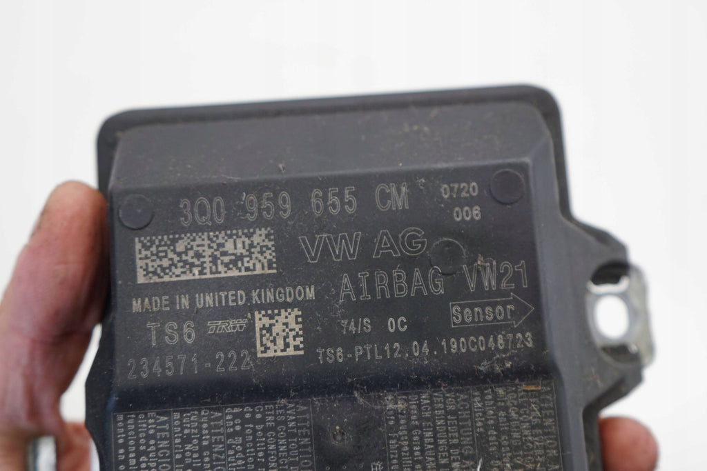 SKODA OCTAVIA III LIFT 19R SENSOR MODULE AIRBAG 3Q0959655CM