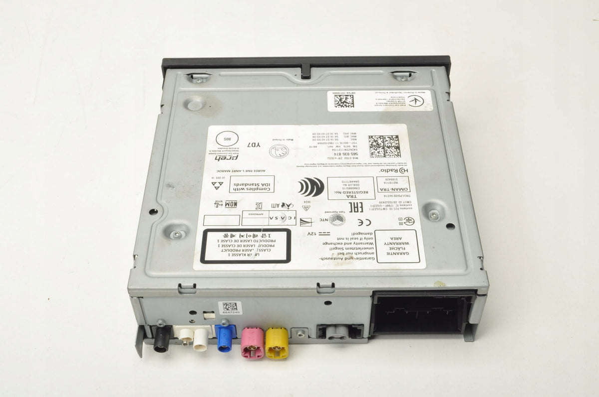 SKODA OCTAVIA III LIFT NAVIGATION PLATE READER 565035874