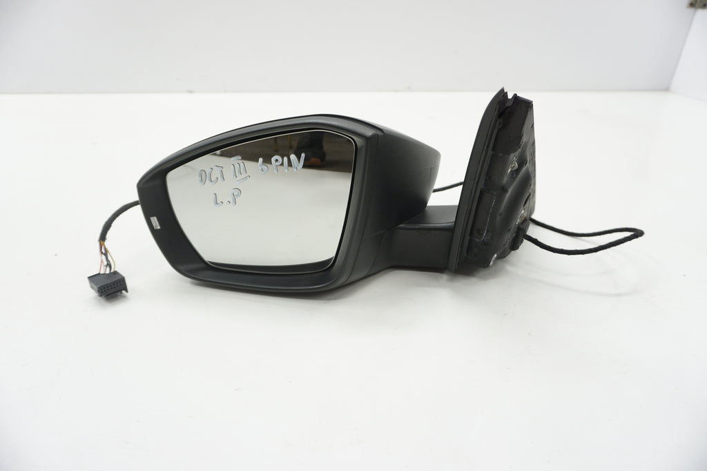 SKODA OCTAVIA III MIRROR LEFT 6PIN ENGLISH