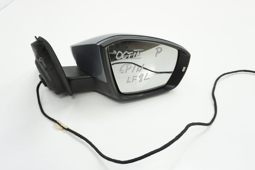 SKODA OCTAVIA III MIRROR RIGHT 6PIN LF8L ENGLISH