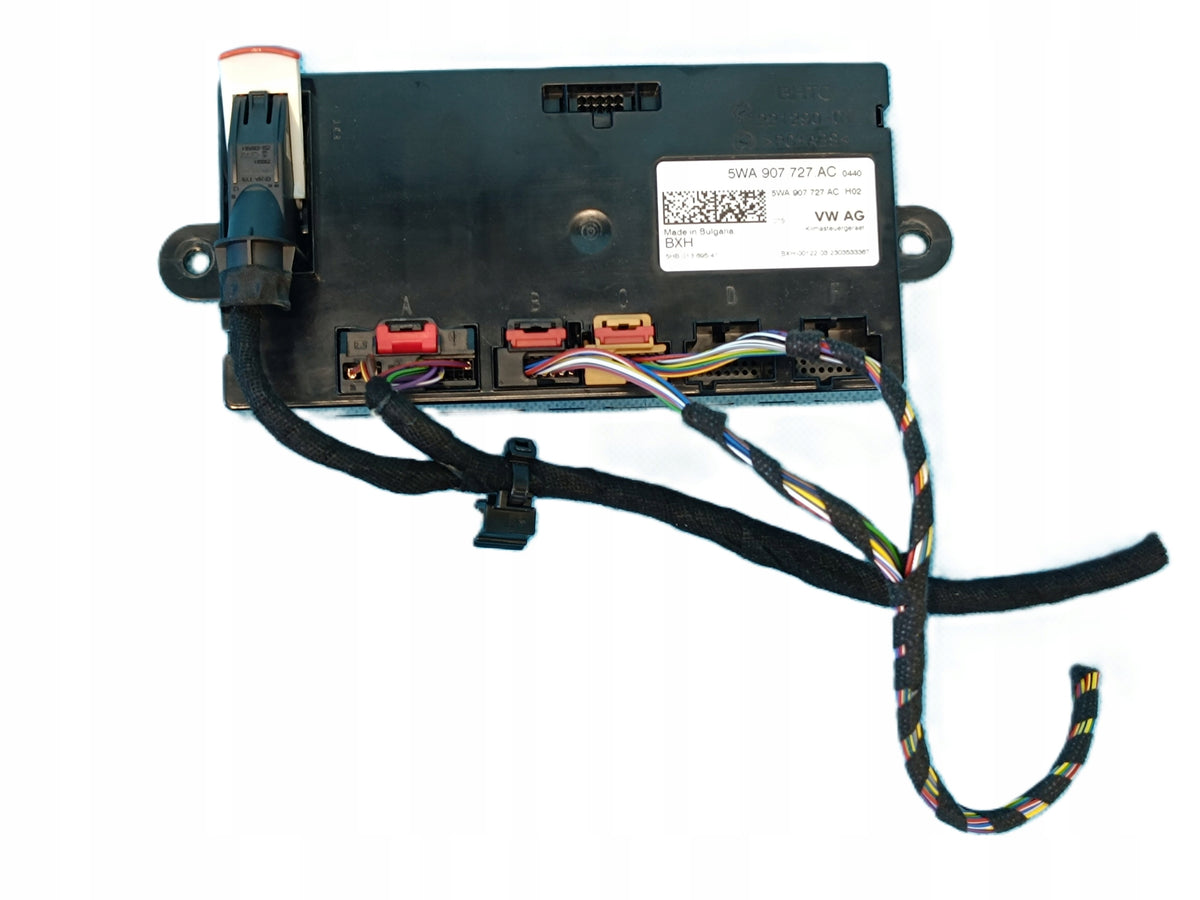 SKODA OCTAVIA IV COMBI 2,0TDI 23R AIR CONDITIONING CONTROLLER MODULE 5WA907727AC