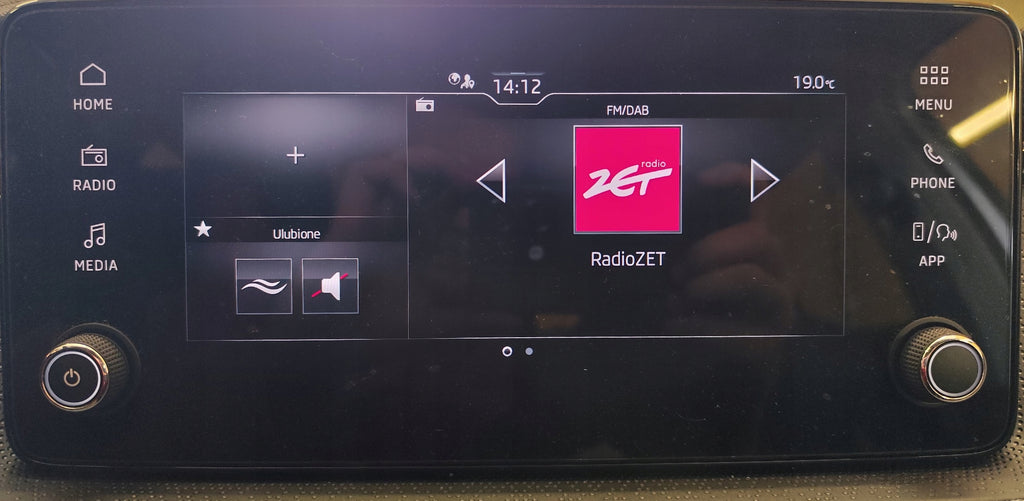 SKODA SCALA LIFT 1.0 TSI 2024 R DISPLAY RADIO NAVIGATION SCREEN 657035869