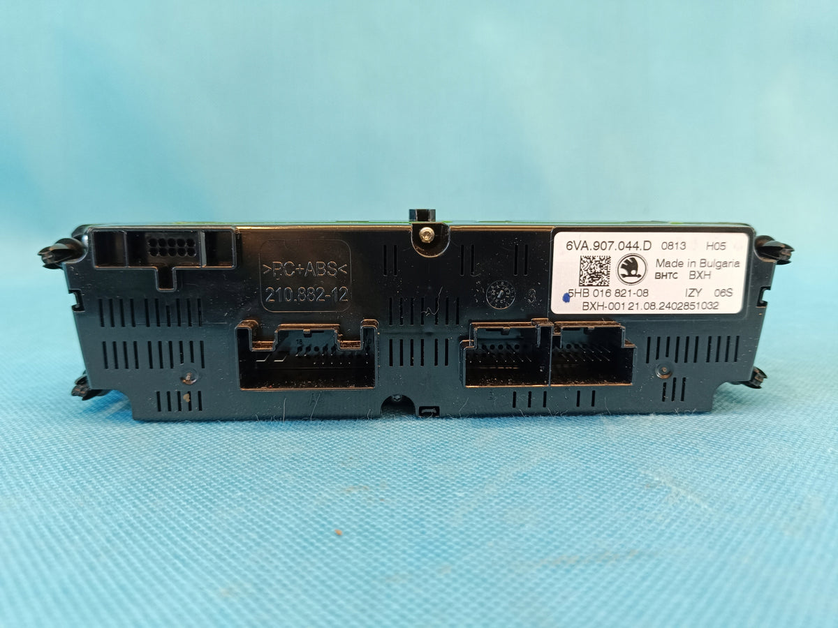 SKODA SCALA LIFT 1.0TSI 85KW 2024R AIR CONDITIONING PANEL 6VA907044D 654819075A
