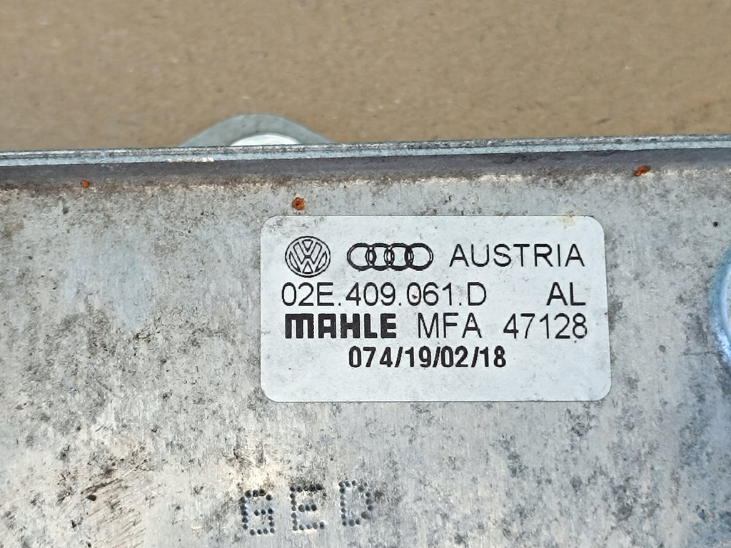 SKODA SUPERB 3 COMBI 2.0 TFSI 206KW 4X4 2018R OIL COOLER 02E409061D