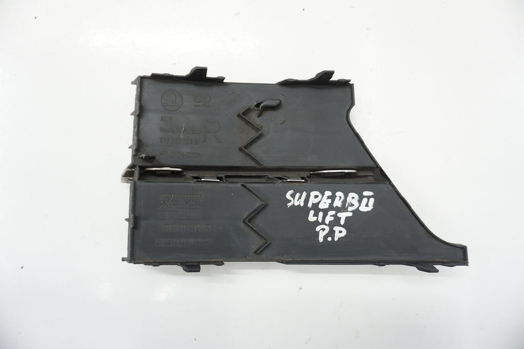 SKODA SUPERB II LIFT BUMPER GRILLE RIGHT 3T0853666B