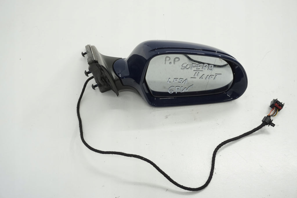 SKODA SUPERB II LIFT MIRROR RIGHT 6PIN LF5A ENGLISH