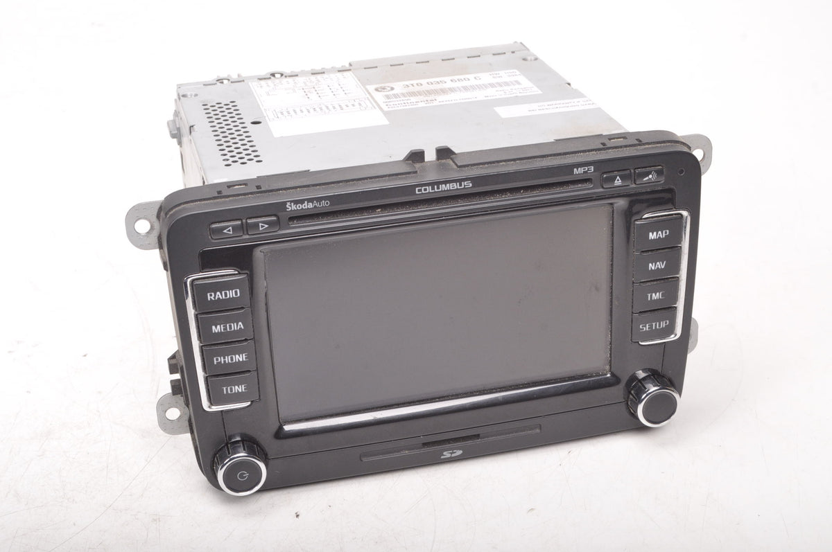 SKODA SUPERB II RADIO 3T0035680C