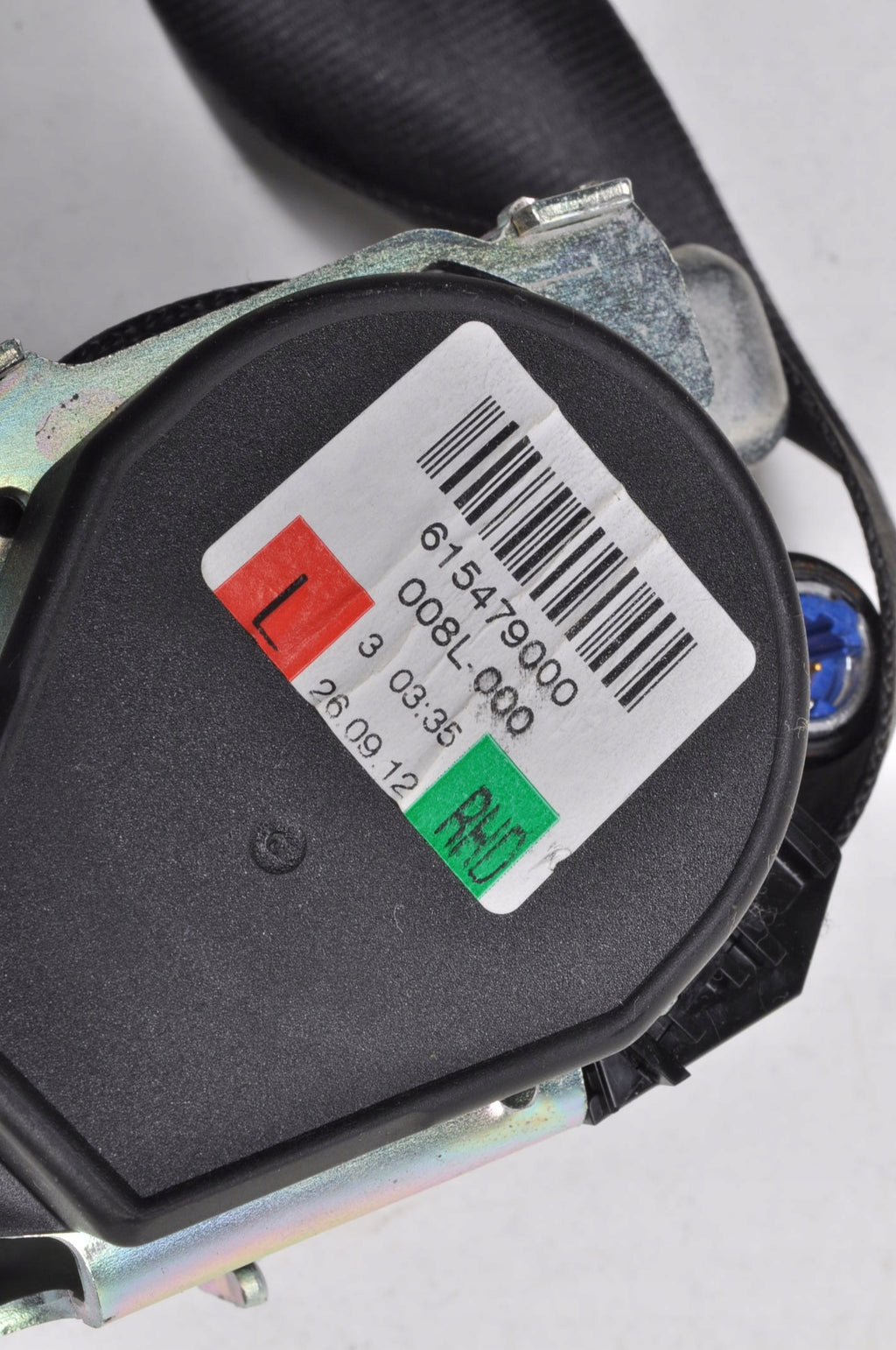 SKODA SUPERB II SEAT BELT LEFT FRONT 3T2857701