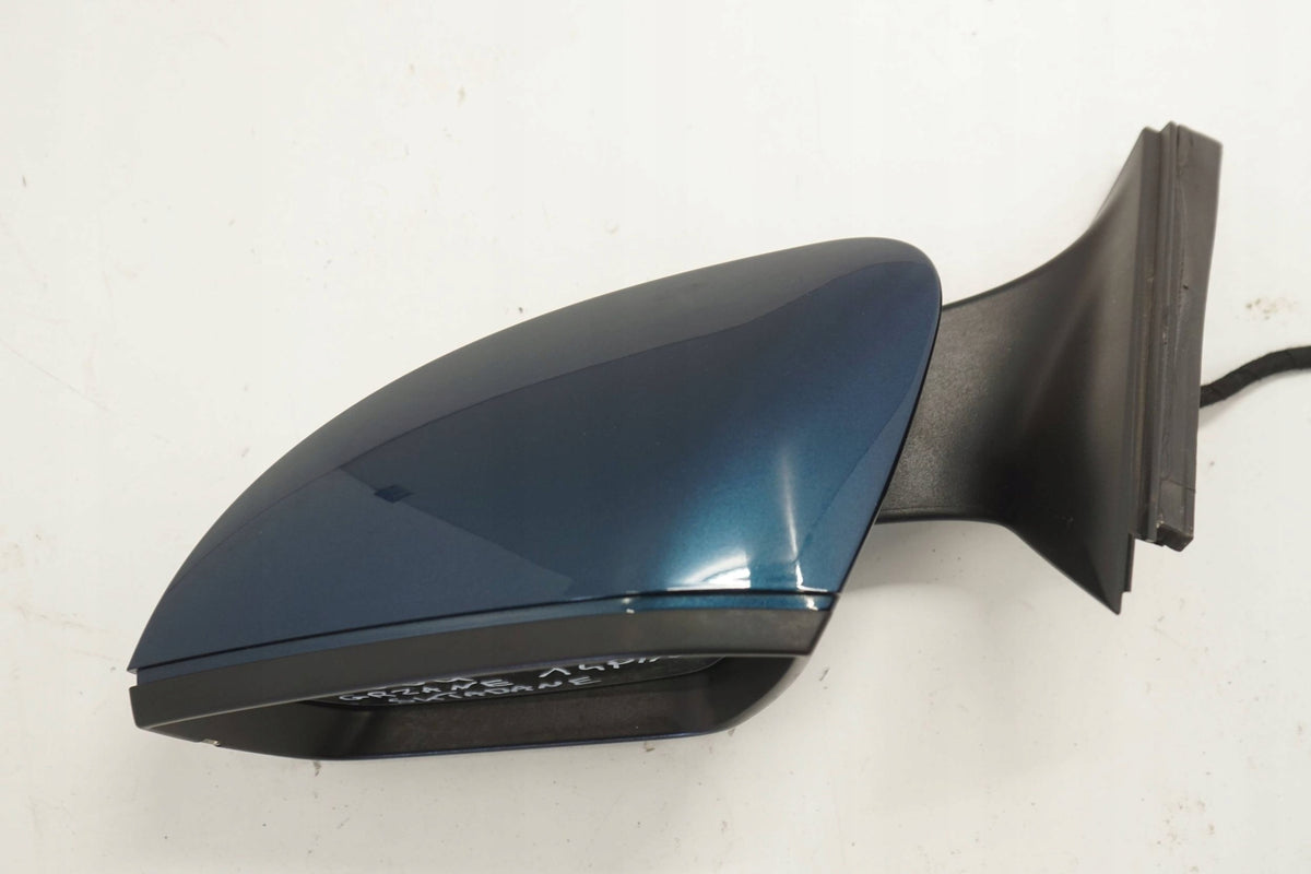 SKODA SUPERB III 15R MIRROR LEFT 14PIN LW5Q ANGLIK