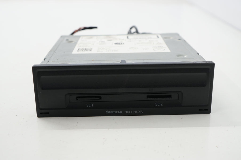 SKODA SUPERB III 18R MODULE NAVIGATION READER 5Q0035874C