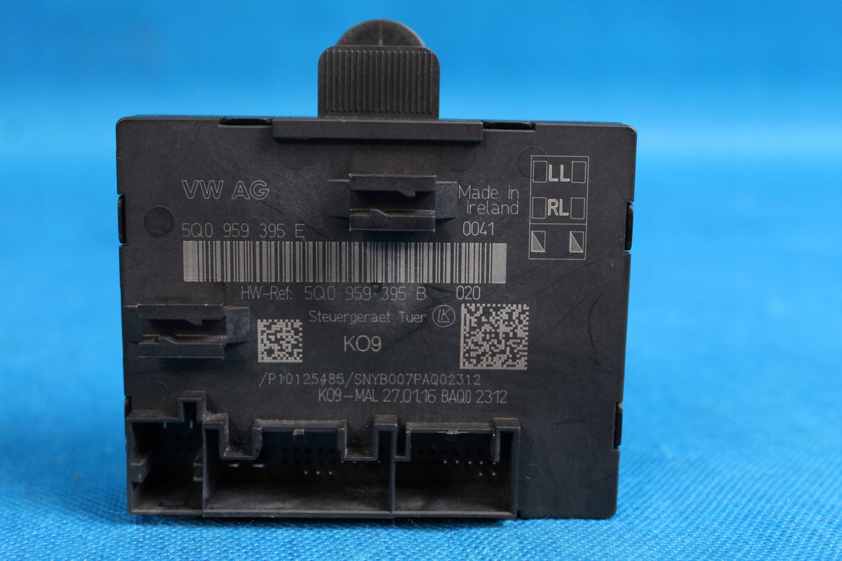 SKODA SUPERB III 3V DOOR CONTROLLER REAR MODULE 2016R 5Q0959395E