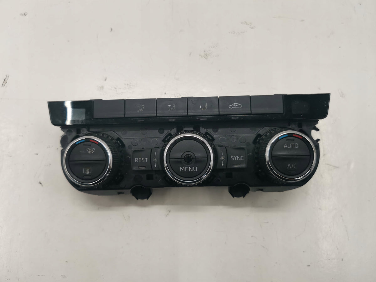 SKODA SUPERB III AIR CONDITIONING PANEL 3V0907044ED