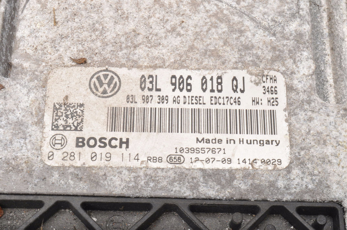 SKODA YETI 2.0 TDI 110KM COMPUTER ENGINE DRIVER 03L906018QJ