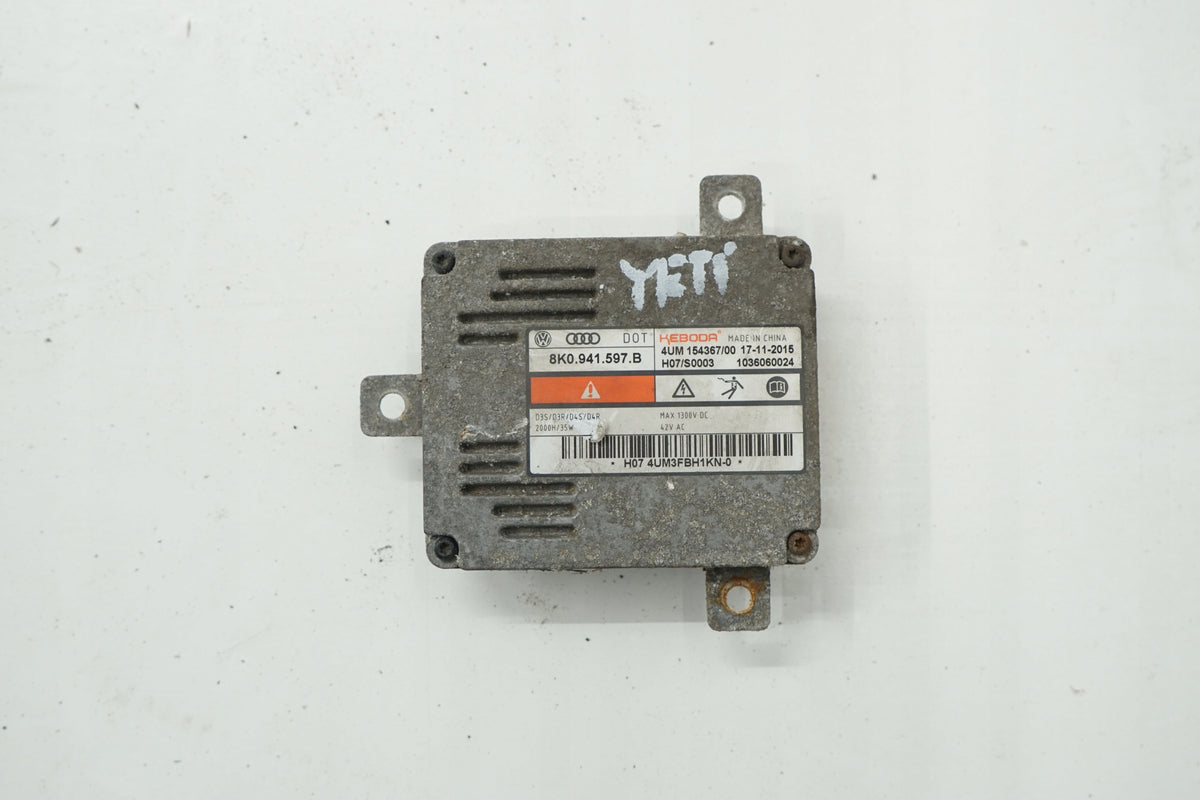 SKODA YETI LIFT 16R MODULE LAMP CONVERTER 8K0941597B
