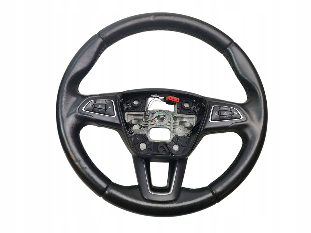 STEERING WHEEL LEATHER FORD FOCUS MK3 LIFT (2014-2018) MULTIFUNCTIONAL