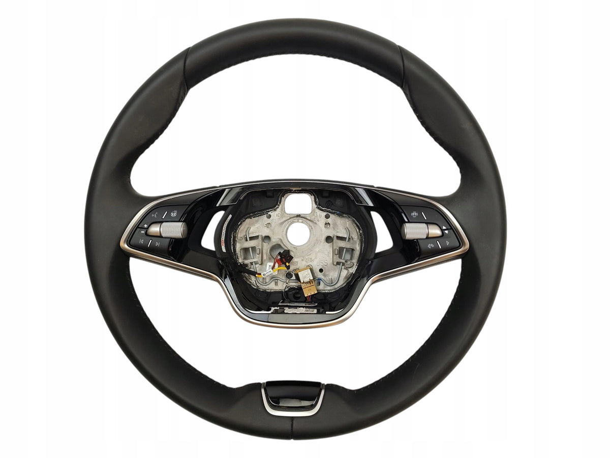 STEERING WHEEL LEATHER MULTIFUNCTION HEATED SKODA ENYAQ 5E3419093FM