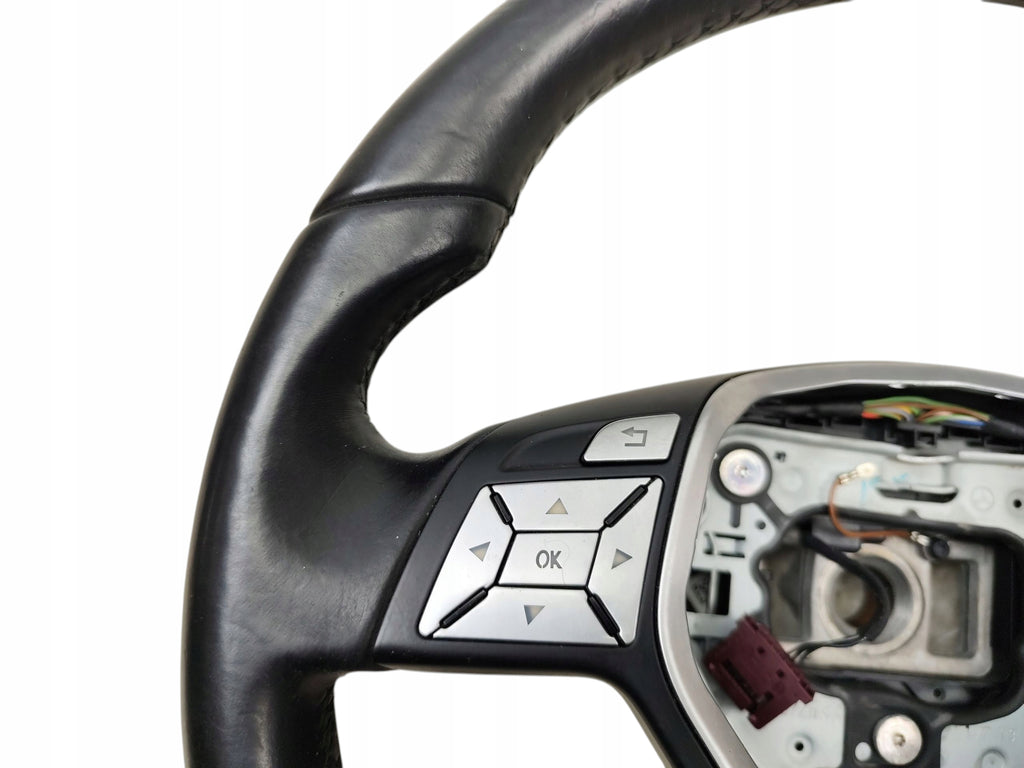 STEERING WHEEL LEATHER MULTIFUNCTION MERCEDES A W176 A2464603803