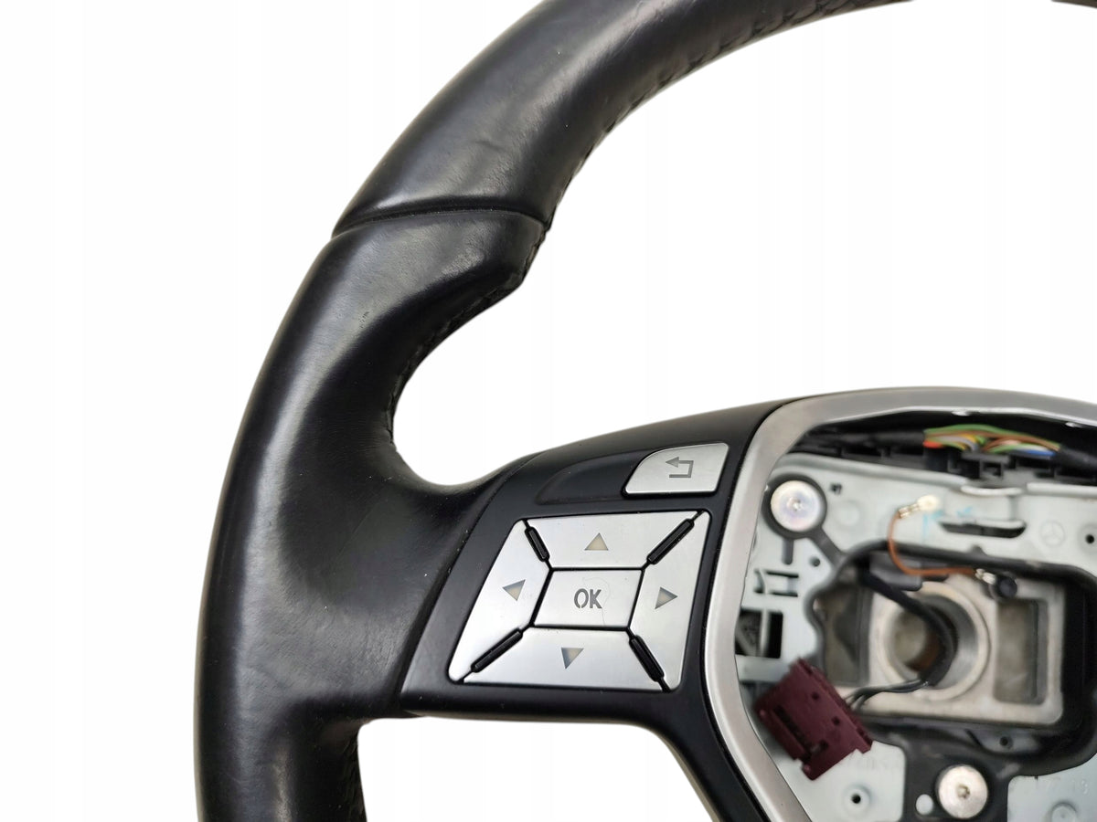 STEERING WHEEL LEATHER MULTIFUNCTION MERCEDES A W176 A2464603803