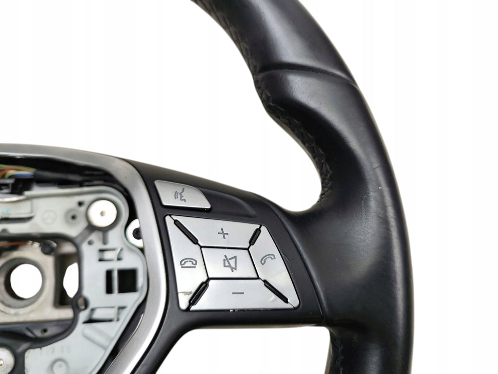 STEERING WHEEL LEATHER MULTIFUNCTION MERCEDES A W176 A2464603803