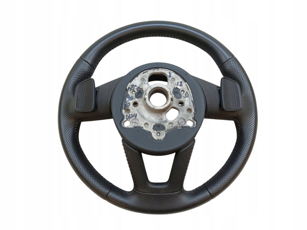 STEERING WHEEL LEATHER MULTIFUNCTION PADDLE AUDI A5 F5 8W S-LINE 8IN0419689