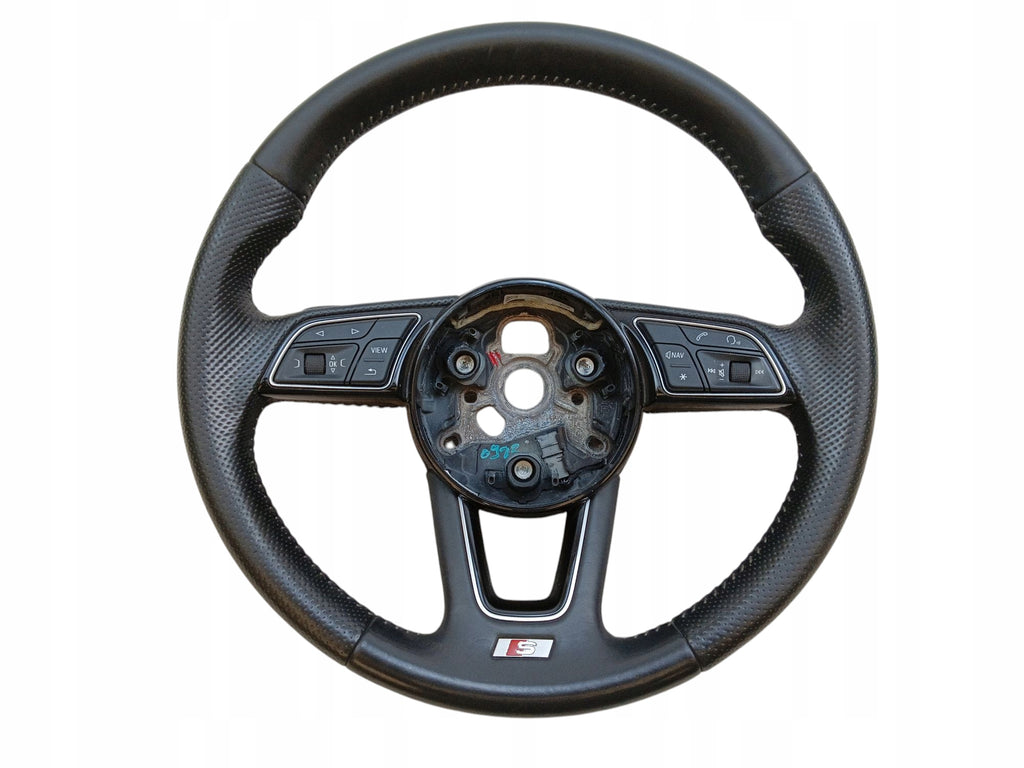 STEERING WHEEL LEATHER MULTIFUNCTION PADDLE AUDI A5 F5 8W S-LINE 8IN0419689