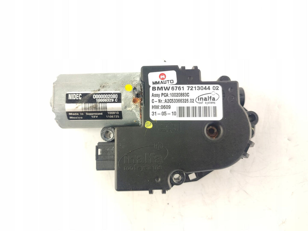 SUNROOF MOTOR BMW X3 F25 2010-2014 7213044 10020883C A2C53366326.02