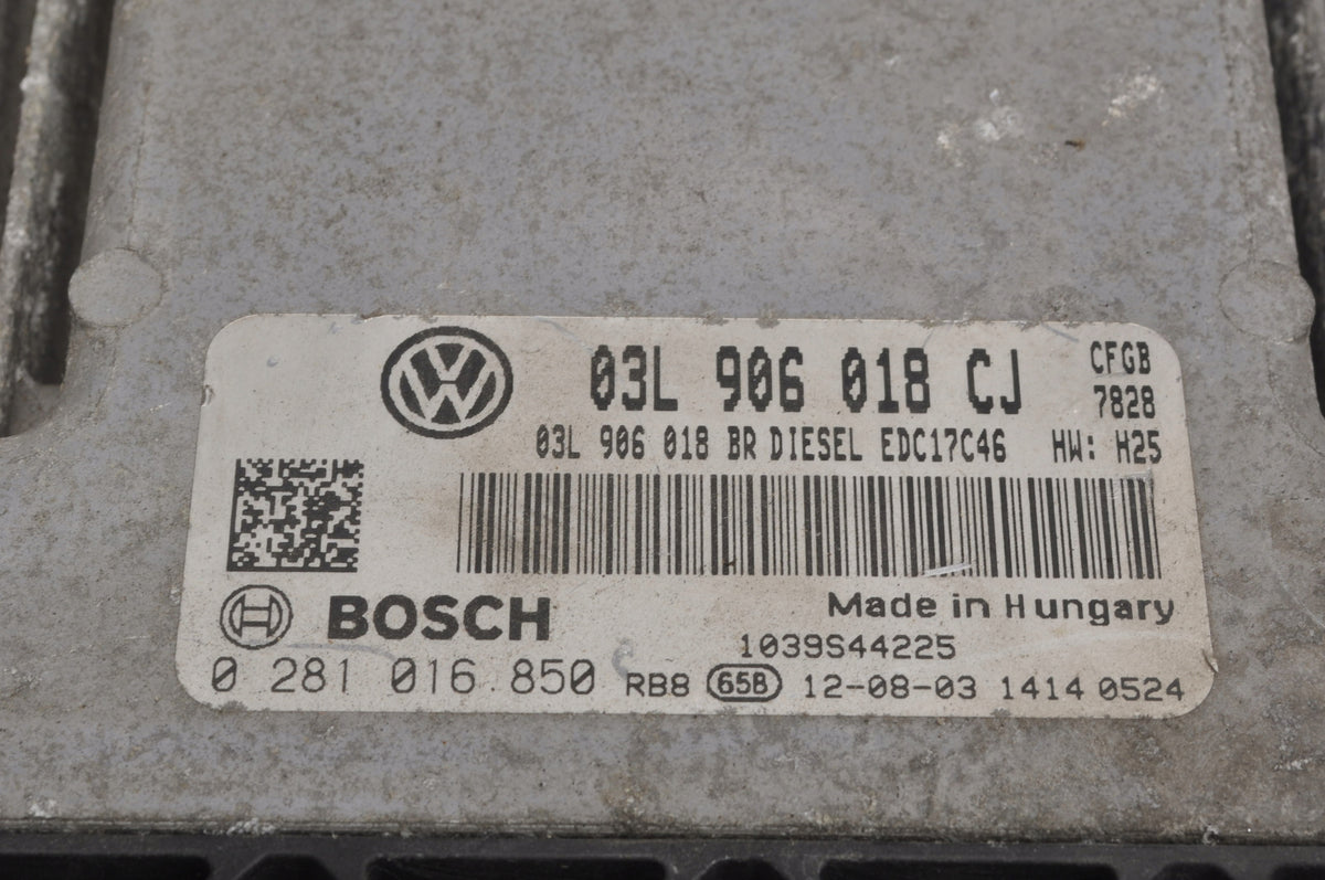 SUPERB II 2.0 TDI ENGINE CONTROLLER 03L906018CL