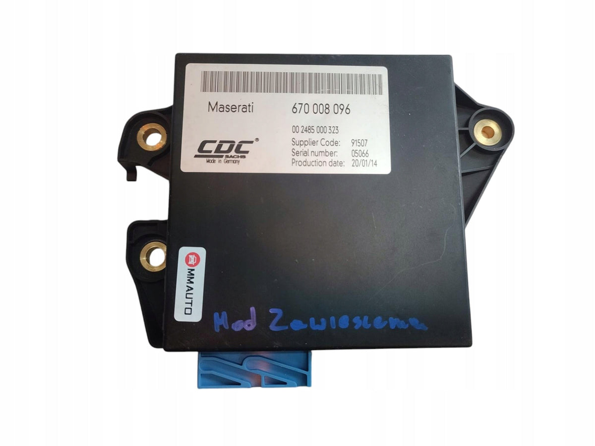 SUSPENSION CONTROLLER MODULE MASERATI GHIBLI III 670008096