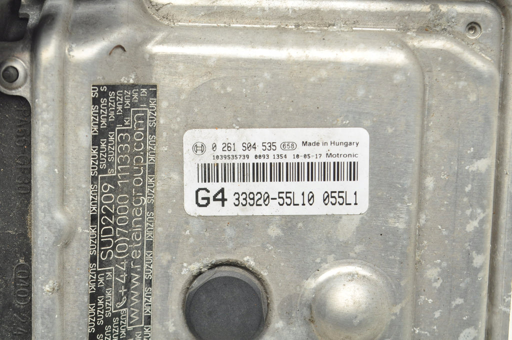 SUZUKI SX-4 1.6 LIFT COMPUTER ENGINE DRIVER 33920-55L10